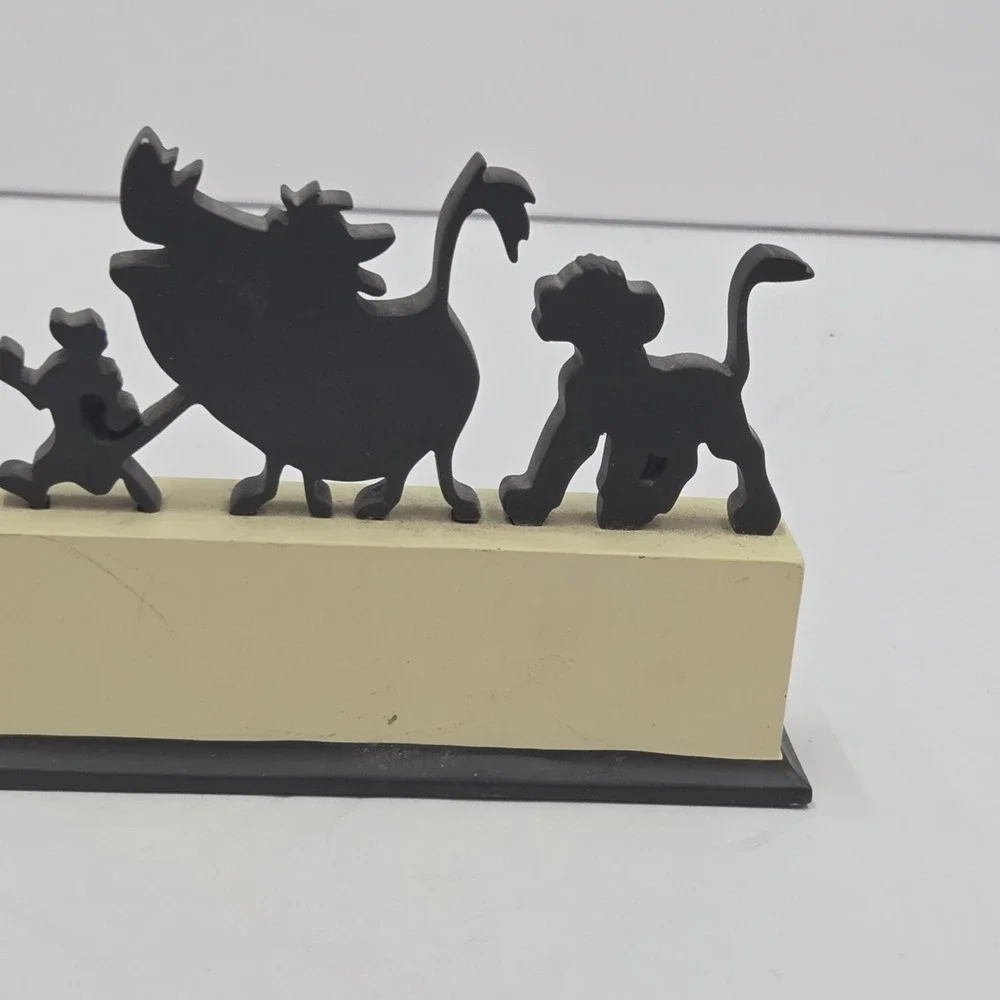 Disney‎ Lion King Hakuna Matata Table Decor Hallmark Simba Pumbaa Timon...